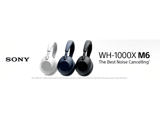 Sony WH-1000x m6 -banner