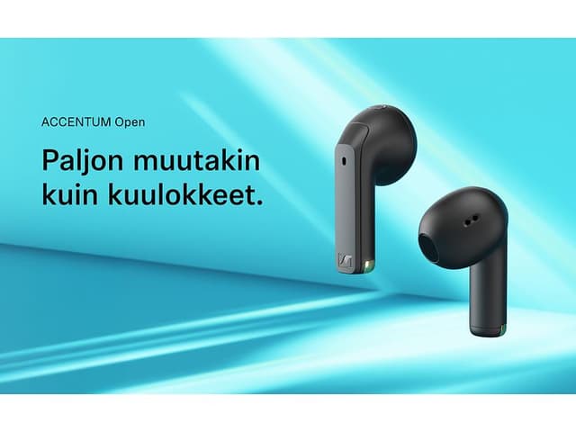 Accentum Open -nappikuulokkeet – paljon enemmän kuin kuulokkeet