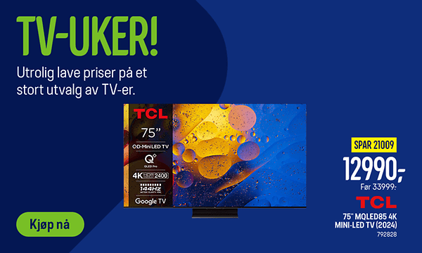 TCL 75" MQLED85 4K MINI-LED TV