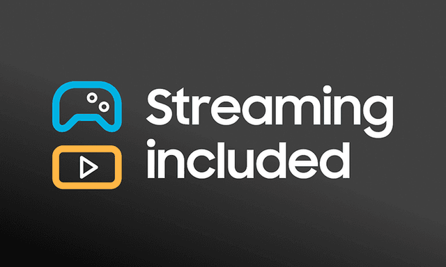Samsung TV - Streaming included