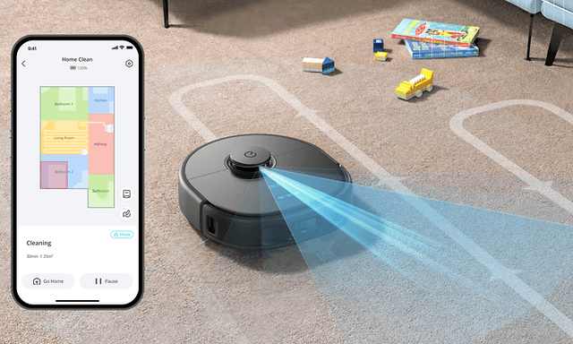 SDA - Eufy X10 Pro - Navigering med laser