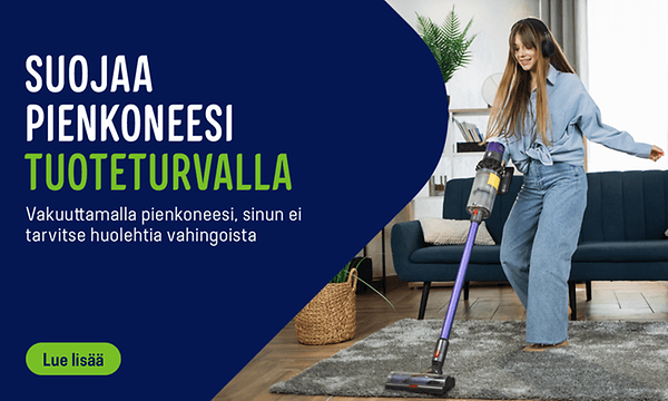 Suojaa Pienkoneesi Tuoteturvalla