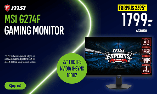 MSI G274F Gaming Monitor