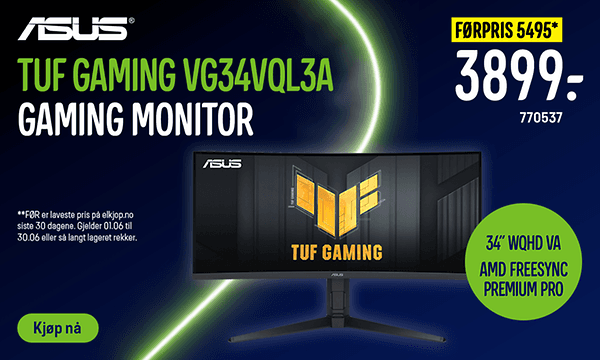 Asus - Tuf Gaming VG34VQL3A Gaming Monitor
