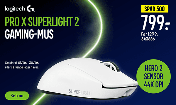 Logitech - Pro X Superlight 2 Gaming Mouse