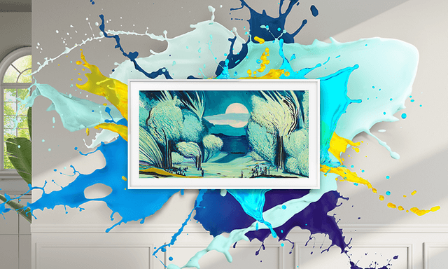 Samsung TV - The Frame LS03FA - kunstgalleri på dit TV