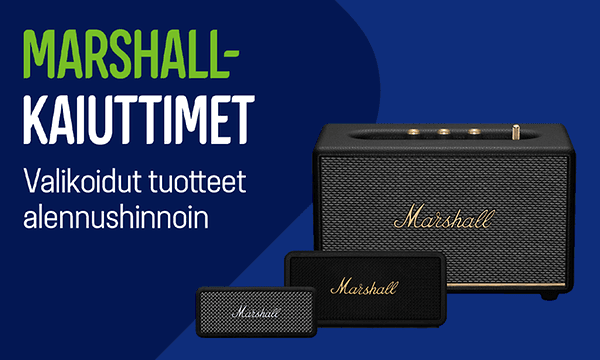 Marshall-kesäkampanja tarjoaa Marshall-kaiuttimet huippuhinnoin