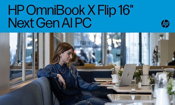 HP OmniBook X Flip 16 inch - Top Banner - Desktop