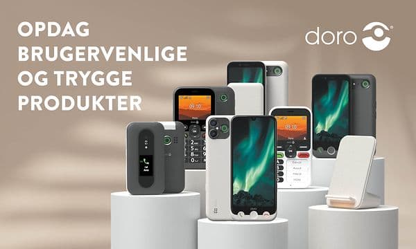 Doro - brugervenlige produkter - banner