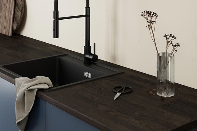 Solid Wood Black Oiled Oak
