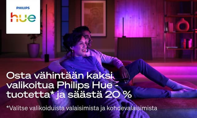 Philips - Philips HUE yläbanneri