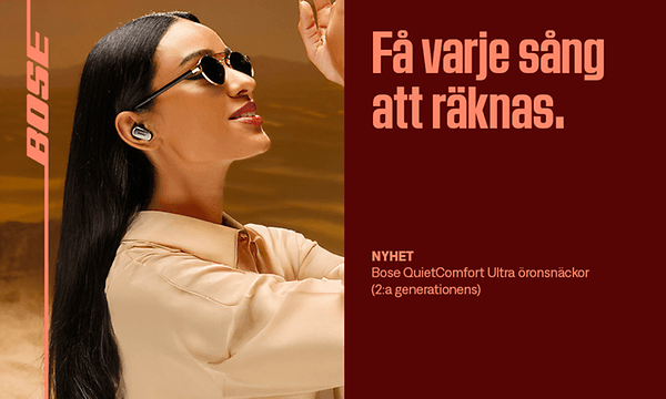 Bose QuietComfort Ultra Earbuds (2:a generationen) banner