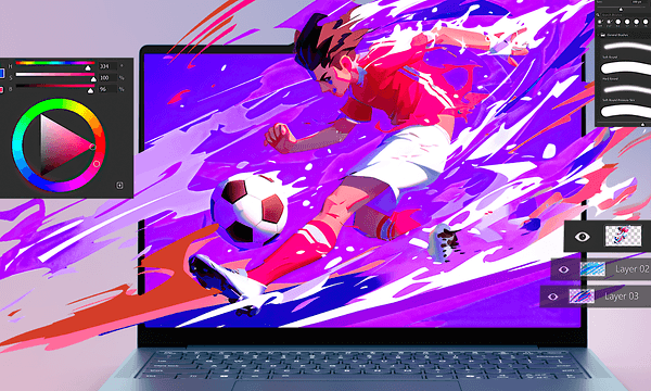 Lenovo Yoga Slim 7 -on rakennettu luovuutta varten liikkeellä ollessa