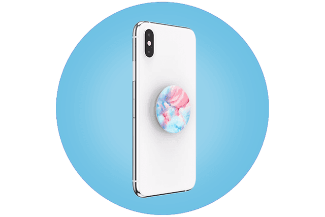 Mobil-cover med popsocket