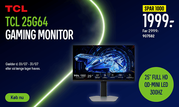 TCL 25G64 Gaming Monitor