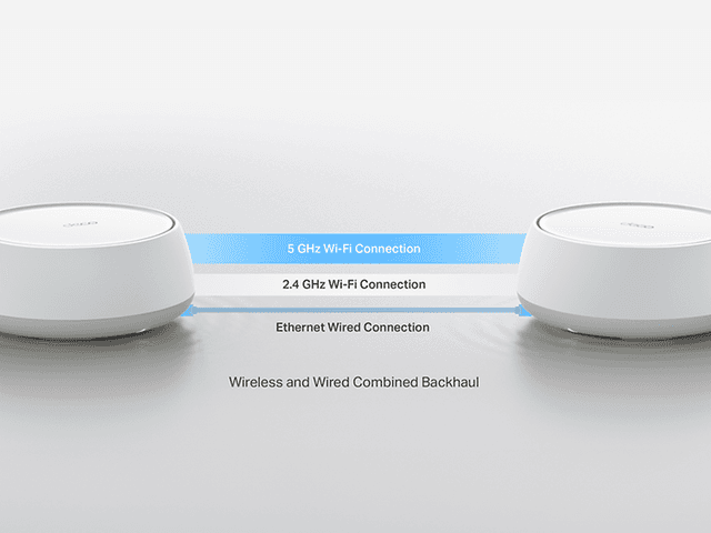 TP-Link Deco BE3600 Pro Whole Home Mesh WiFi 7-järjestelmä - Äärimmäinen backhaul