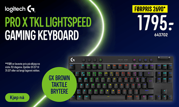 Logitech Pro X TKL Lightspeed Gaming Keyboard