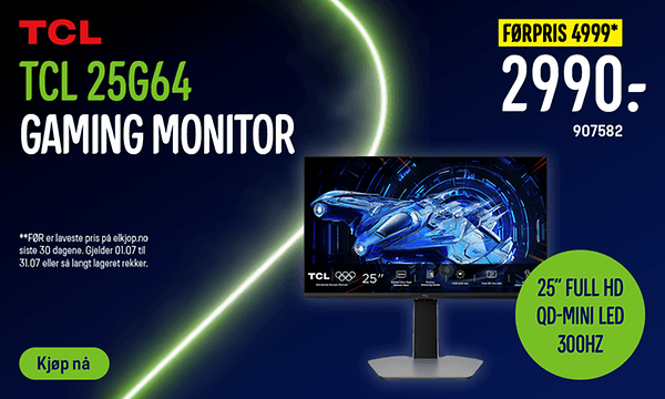 TCL 25G64 Gaming Monitor