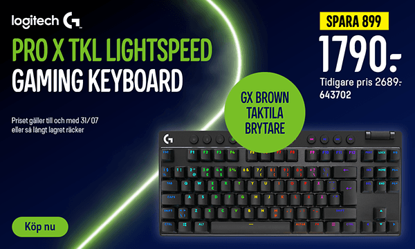 Logitech Pro X TKL Lightspeed Gaming Keyboard