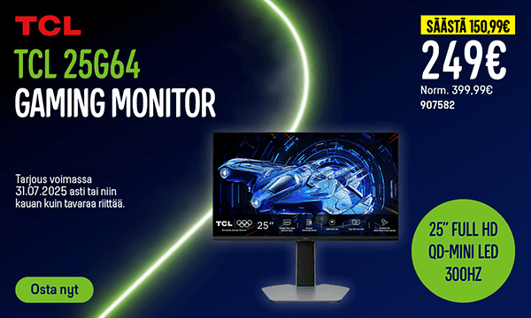 TCL 25G64 Gaming Monitor