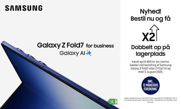 Samsung Galaxy Z Fold7 til virksomheder