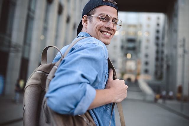 Student Man - Mobile Hero