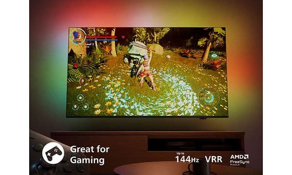 Philips Ambilight TV MLED910 – Gaming