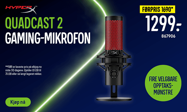 Hyper X Quadcast 2 Gaming Mic