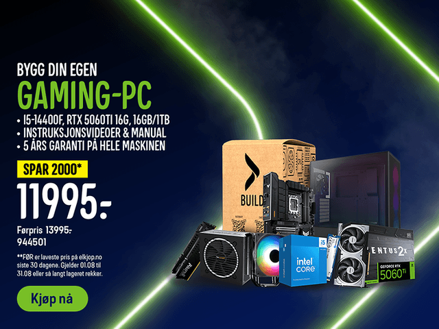 Gaming-PC 15-14400F, RTX 5060 TI 16G, 16GB/1TB