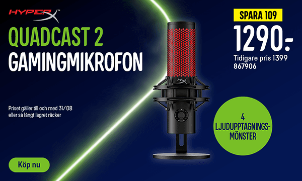 Hyper X Quadcast 2 Gaming Mic