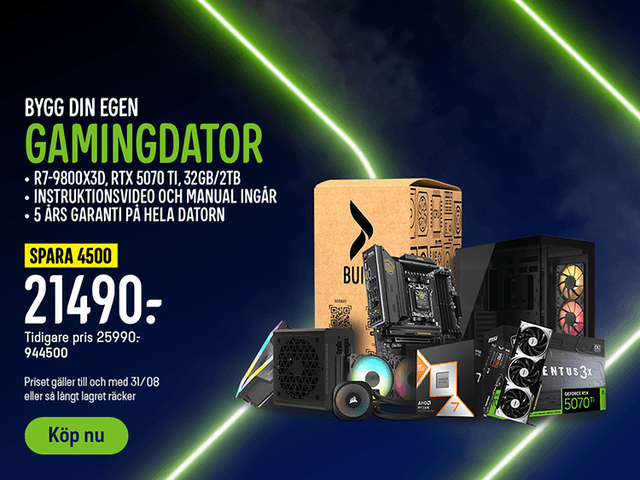 Gaming-PC R7-9800X3D, RTX 5070 TI, 32GB/2TB