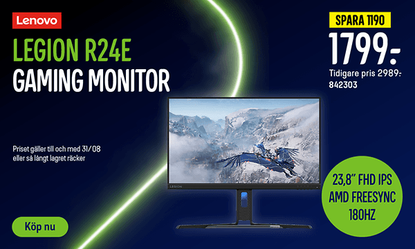 Lenovo Legion R24E gaming Monitor