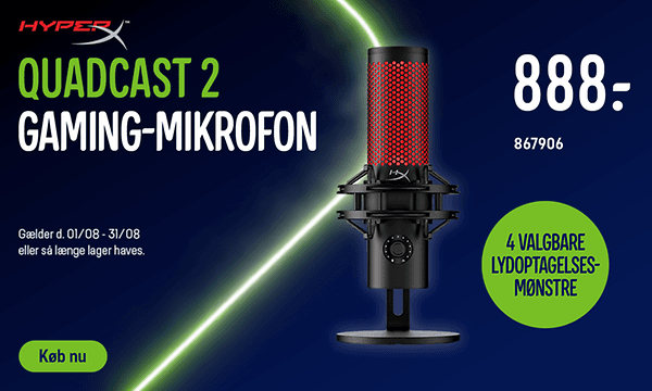 Hyper X Quadcast 2 Gaming Mic