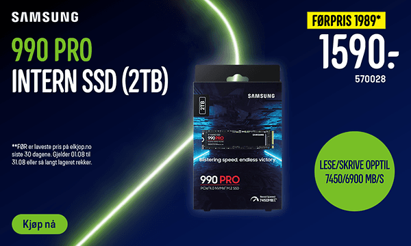 Samsung 990 Pro Intern SSD(2TB)