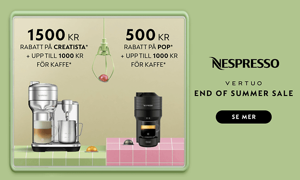 Nespresso Vertuo End of Summer Sale