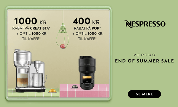 Nespresso Vertuo End of Summer Sale