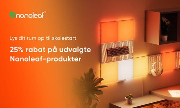 Nanoleaf kampagne - back to school - 25% rabat