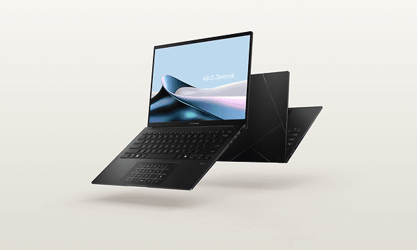 Computing - ASUS - Two laptops on a white background