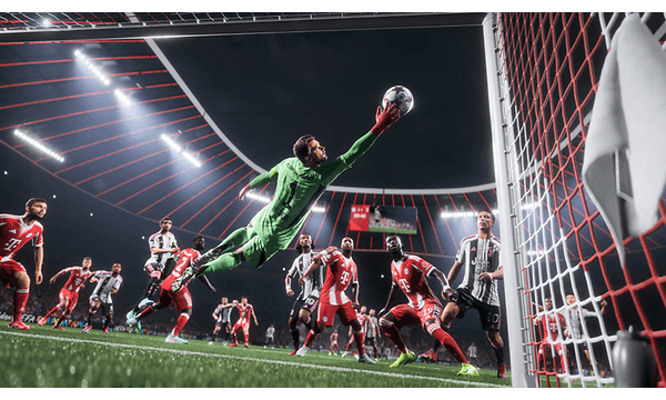 EA Sports FC 26 - Neuer saving a goal