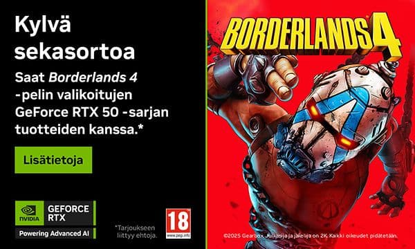 NVIDIA - Borderlands 4 kampanjan mainoskuva