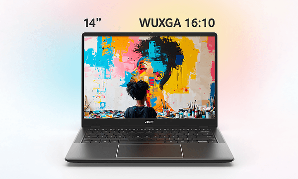 Sharp and glare-free display