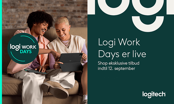 Computing - Logitech - Logi work days - Desktop Banner DK