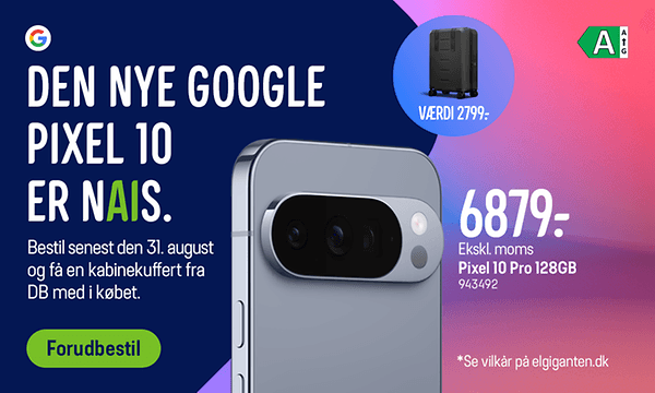 Den nye Google Pixel 10 er nAIs
