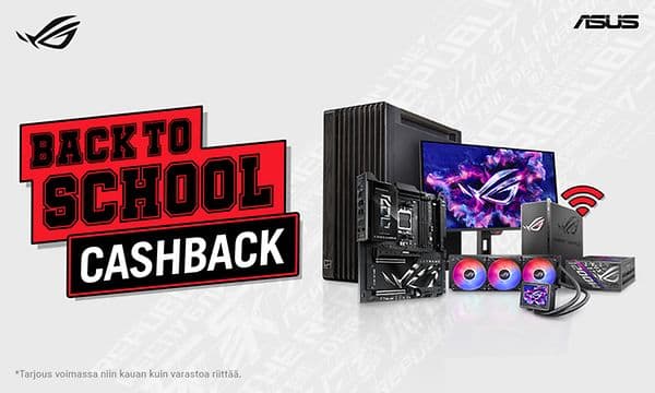 ASUS - Back To School -kampanja - Yläbanneri