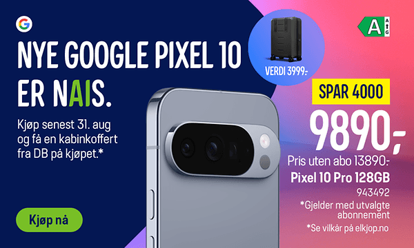 Nye Google Pixel 10 er nAIs
