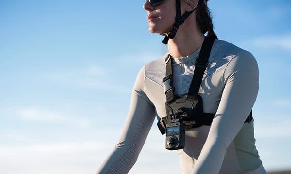 Osmo360-Rider with chest mount