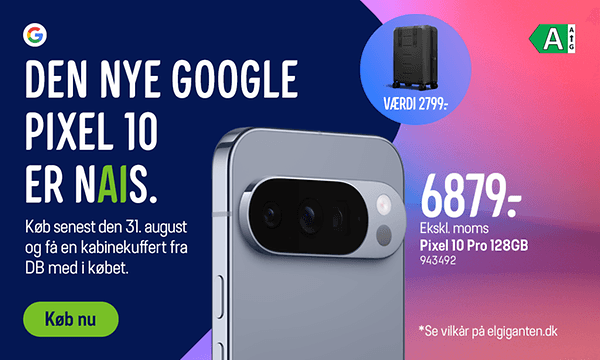 Den nye Google Pixel 10 er nAIs