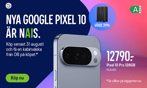 Nya Google Pixel 10 är nAIs