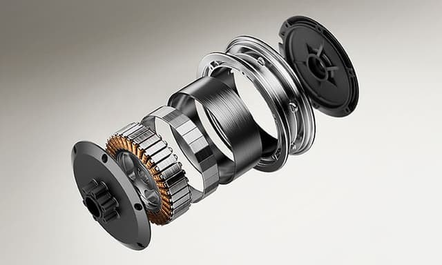 Navee GT3 Max -sähköpotkulaudan moottori