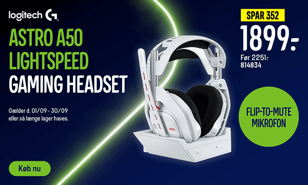 Logitech G Astro A50 Lightspeed Gaming Headset